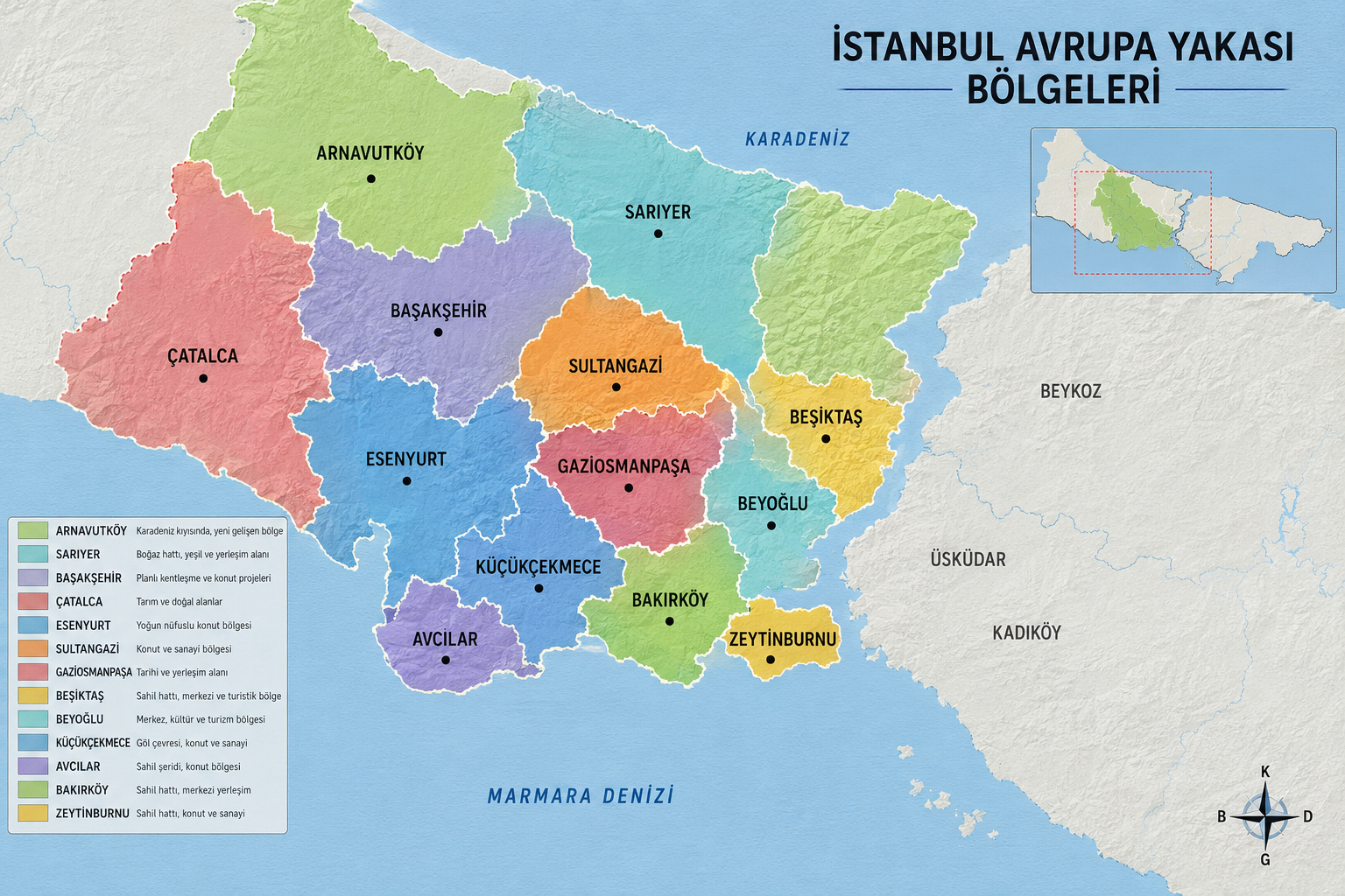 Ankara hizmet bölgeleri